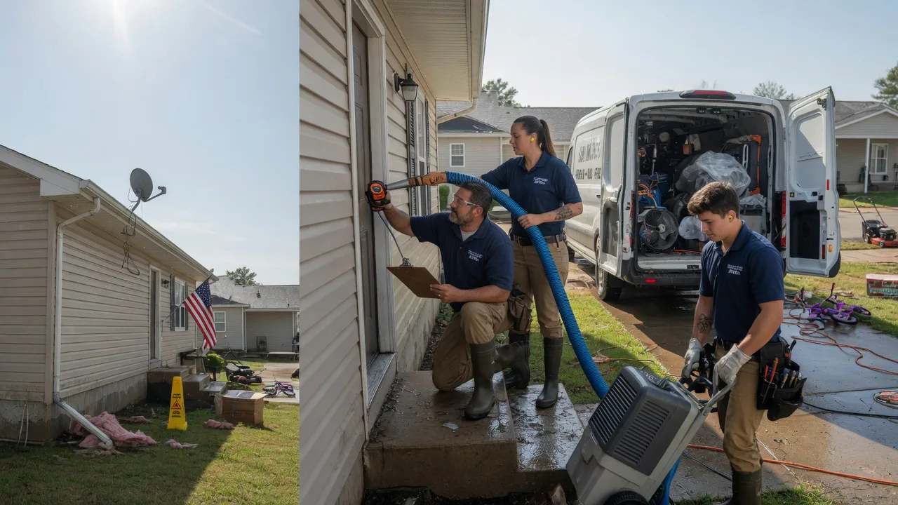 Ceiling Water Damage Restoration in Mount Ayr, IA near me